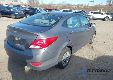 2017 Hyundai Accent Se from USA, damaged, VIN KMHCT4AE9HU168757